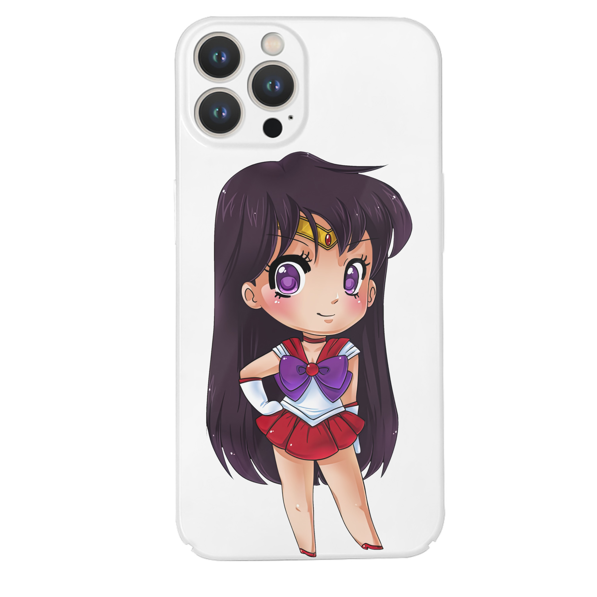 （画像用） 美少女戦士セーラームーン 火野レイ ひの レイ Sailor Moon Hino Rei （セーラーマーズ,Sailor Mars） 【iPhone 14シリーズ対応】ハードケース